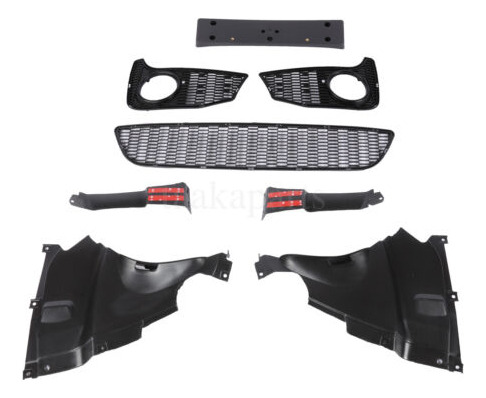 Unpainted F30 M3 Style Front Bumper Cover Kit For Bmw F3 Ddb Foto 6