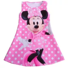 Vestido Para Niñas De Minnie - H