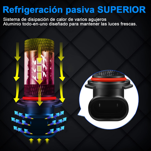 8000k Luz Antiniebla Led Azul Para Honda Civic Acura Mdx Rdx Foto 5