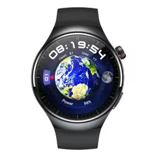 Zeblaze Thor Ultra- 4g Lte Smartwatch, Android 8.1, Quad Cor Caixa Preto Pulseira Preto Bisel Preto Desenho Da Pulseira Lisa