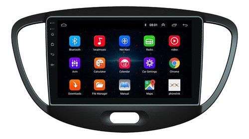 Radio Original Android Hyundai I10 9 Pulgadas 4x64gb Carplay Foto 3