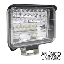 Farol 144w Retangular Duas Fases 5'' Jeep Caminhão Universal