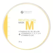 Mask M+ 30g Ellementti Tipo De Pele Todo Tipo De Pele