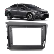 Moldura Painel Dvd 2 Din 9 Honda Civic 2012-2016