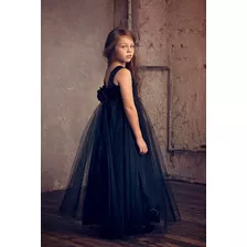 Vestido De Nena Para Fiesta Con Pailliet Bordado 