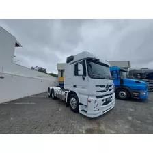 Mb Actros 2651 2019 6x4 Teto Alto Susp Mola,freio Retarder