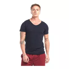 Camiseta Canelada Slim Masculina Brohood Diversas Cores
