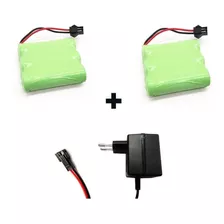 2 Baterias 3.6v 2700mah + 1 Carregador 3.6v Smp-02