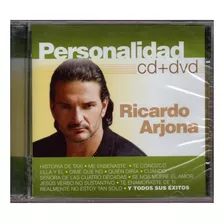 Cd+dvd Ricardo Arjona Personalidad-pop