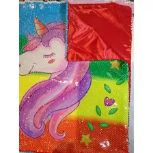 Fundas Para Almohadones 40x40 Lentejuelas Reversibles