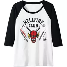 Playeras Hell Fire Club De Stranger Things