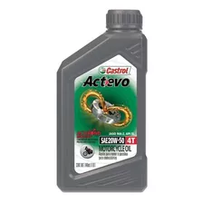 Lubricante Castrol Actevo 4t 20w50 - Mineral - Motorides