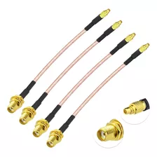 Superbat - Cable Coaxial Sma A Mmcx Mmcx Macho A Sma Hembra,