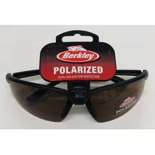 Gafas De Sol De Pesca Polarizada De Berkley Lanier, Negro Ma