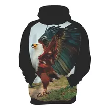 Blusa Moletom Animal Gavião Falcão Ave Selvagem Águia 18