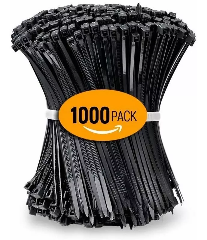 1000 Pzs Cinchos Plástico 18lb Bridas De Nailon Anti-uv 15cm