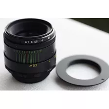 Helios442 58mm F2 Slr Lente Bayoneta Canoneos Para Canon.