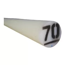 Barra Tarugo De Nylon 70mm X 1 Metro Tecnyl Tecnil Ny6