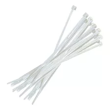 Cinchos De Plastico Blanco 25pzas 15cms 2 Paquetes