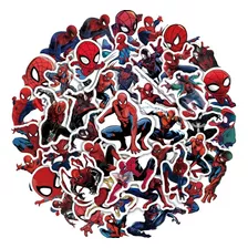 Pack 50 Sticker Spiderman Hombre Araña Pegatina Calcomanía