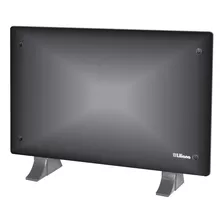 Calefactor Panel De Vidrio Liliana 2200w Color Negro