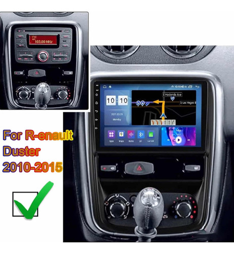 Radio Andorid Carplay 2+32 Renault Sandero Duster 2013-2017 Foto 2