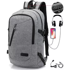 Mochila De Gran Capacidad Con Cargador Usb