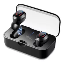 Audifonos Vak 18 Bluetooth Base De Carga Manos Libres Tws