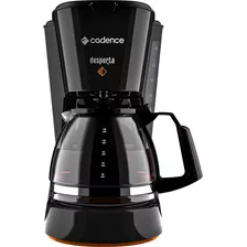 Cafeteira Elétrica Desperta Contrast Caf338 Cadence Cor Preto 220v