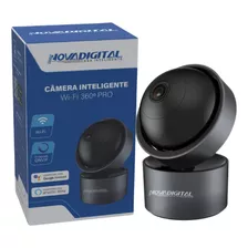 Câmera Novadigital Wifi 360° Pro Full Hd Alexa E Google Home