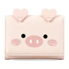 Puerquito Cartera Pig Monedero Cerdito Bolsa Orejitas