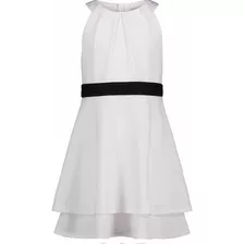 Vestido Fiesta Niña Blanco Calvin Klein Talla 7