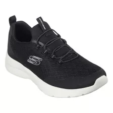 Zapatilla Skechers Dynamight 2.0-real Smooth Negro Mujer
