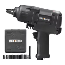 Kemaisi 1/2 Driver Air Impact Wrench Set, 1100 Ft-lbs Poten