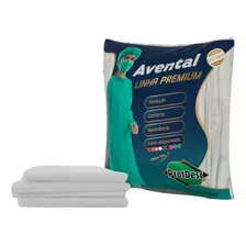 Avental Descartável Protdesc Manga Longa 20gm² Branco 10un