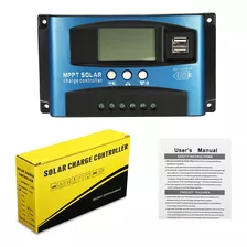 30-100a Mppt Panel Solar Regulador Controlador De Carga 12v