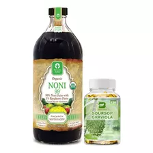 Now Graviola 1000mg Annona Muricata + Jugo De Noni Organico