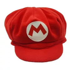 Boina Chapéu Super Mario Bross Vermelho Gaime