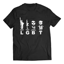 Remera Liberal Liberalismo Liberty Bolsoraro Trump Lgbt Usa