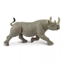 Rinoceronte Negro Figura De Colección Safari