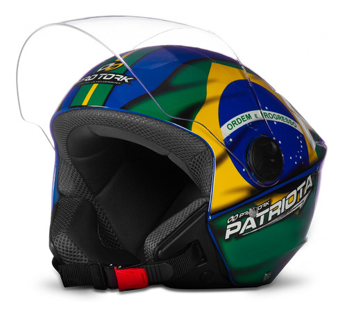 Capacete Personalizado Bandeira Do Brasil Bolsonaro Patriota