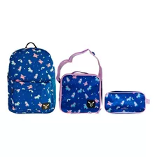 Pack Escolar Mochila + Estuche + Lonchera Moose