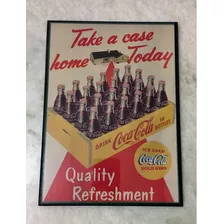 Quadro Coca Cola Modelo Antigo 002