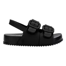 Mini Melissa Cozy Sandal Baby Preto Fosco 35686