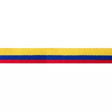 Cinta Bandera De Colombia Falla Poliéster 2cms X 25 Mts