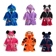 Roupão Pijama De Frio Infantil Disney Mickey Minnie