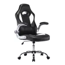 Sillon Gamer Ps4 Playstation Xbox Gaming Pc Oficina Baires4 Color Negro/blanco