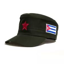 Boné Cubano Estrela Vermelha Cap Militar Fidel