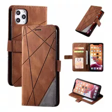 Capa Capinha Para iPhone Slot Para Cartão Fechado Magnético