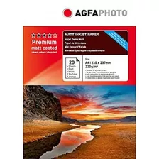 Papel Fotografico Matte 220 Grs A4